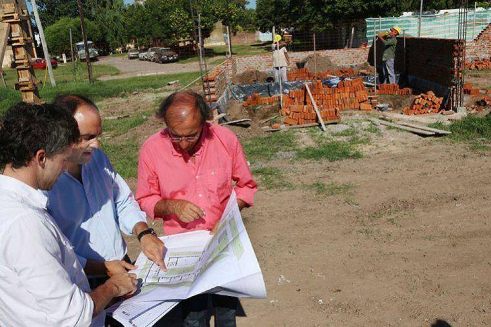 Crece a buen ritmo el futuro Jard�n Municipal de barrio Las Flores
