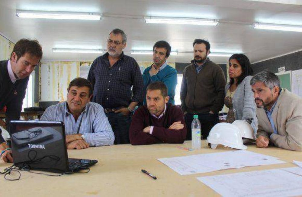 Sciurano recorri� la obra del Polo Deportivo y Cultural �Pioneros Fueguinos�