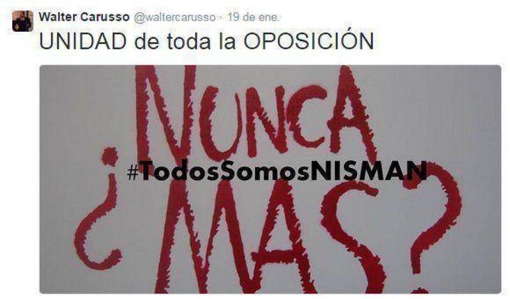 Dispar referencia de la dirigencia poltica de San Martn a la muerte de Nisman