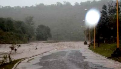 Se interrumpi� el paso por los r�os Villa Vil, Los Nacimientos y Hualf�n
