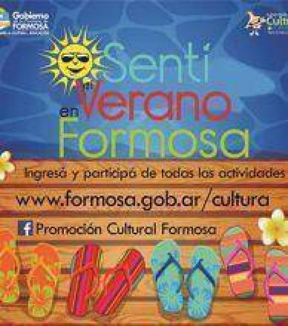 Propuestas de recreaci�n a trav�s de �Sent� el Verano en Formosa�