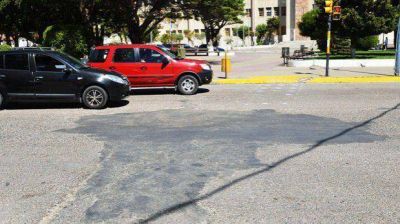Por la repavimentaci�n de la Yrigoyen hoy se iniciar�n desv�os en el tr�nsito