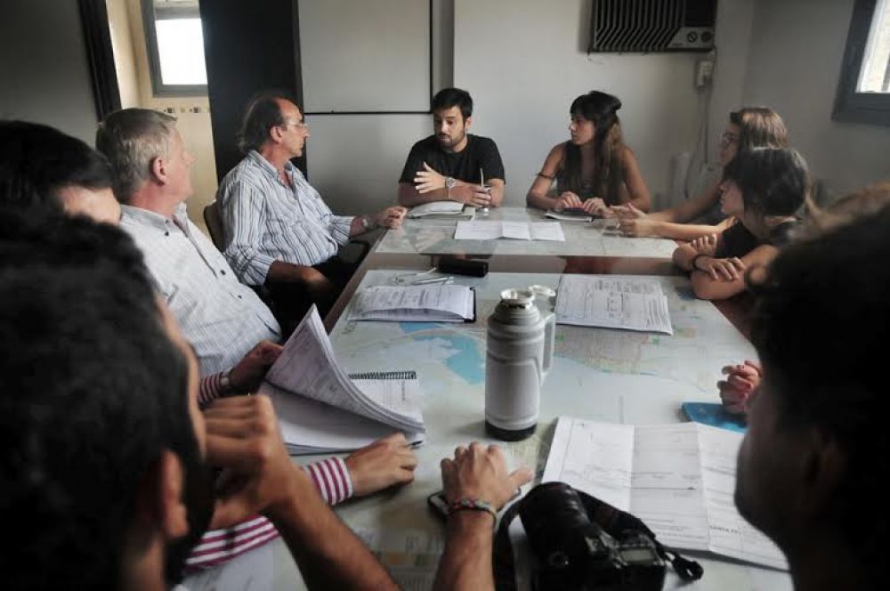 Ciclovas: reunin de trabajo entre funcionarios y Santa Fe en Bici