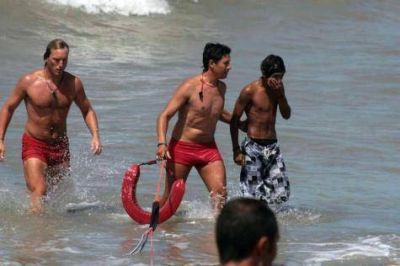 En Claromec� hubo varios rescates en el mar
