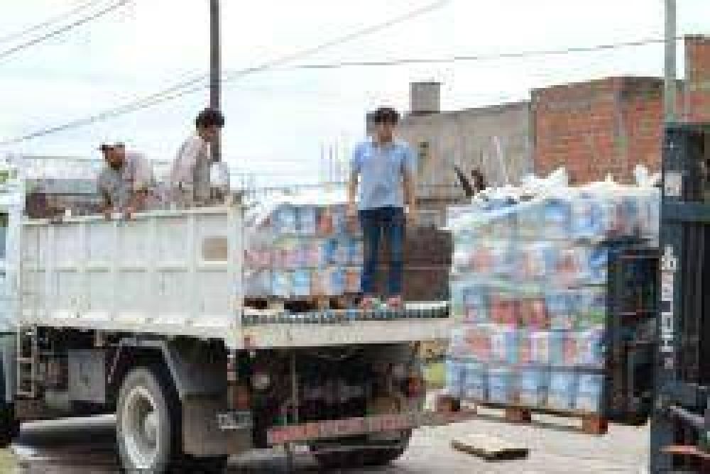 La Gobernadora envi� ayuda familias afectadas por el temporal