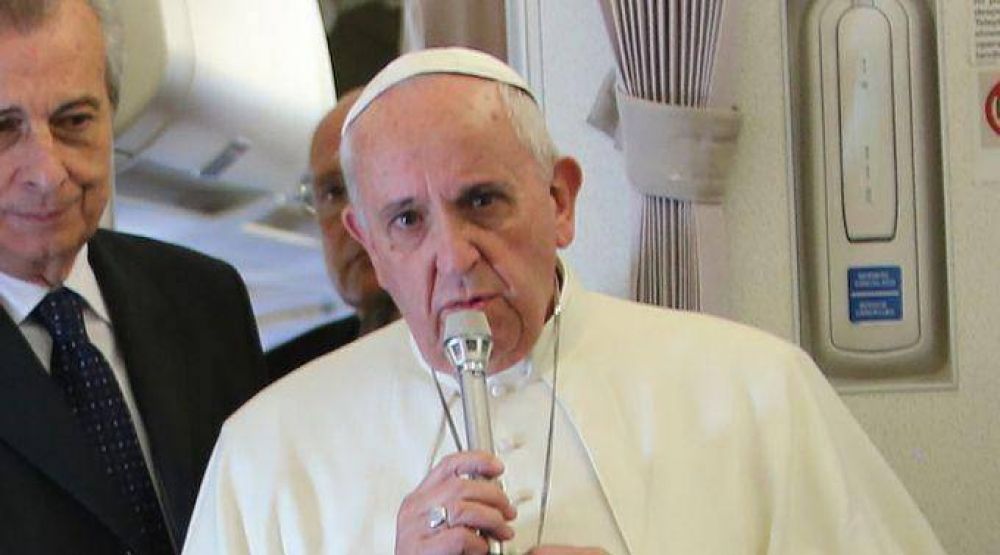 Papa Francisco reitera rechazo a corrupcin: Pecadores s, corruptos no