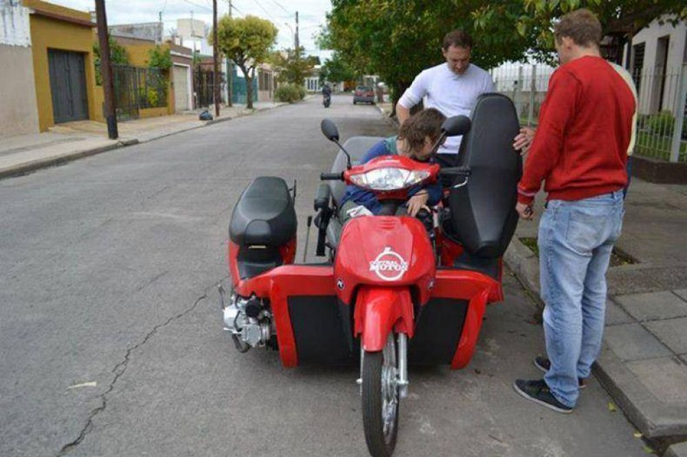 El sanrafaelino que cre� los triciclos para discapacitados