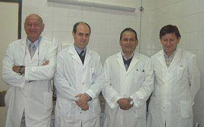 Bendecidos por el Papa, trabajan junto al paciente en su recuperaci�n