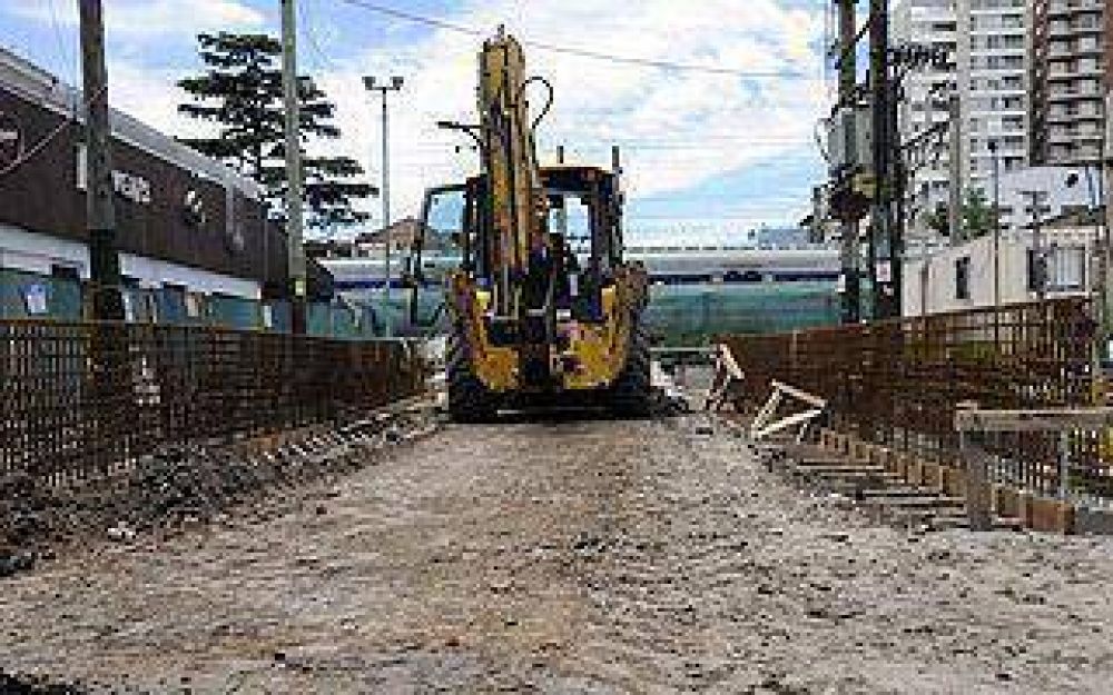 Avanza obra del paso bajo nivel de S�enz-Lamadrid