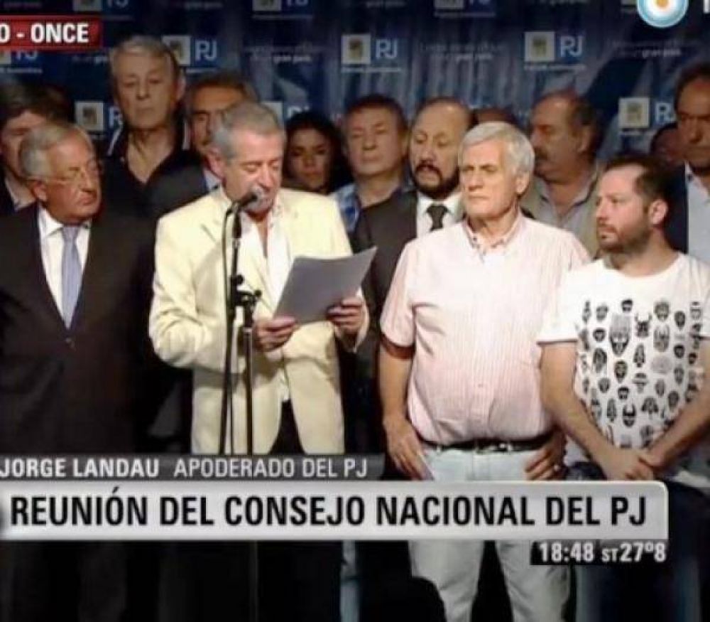 INSFRAN ADHIRI� AL PRONUNCIAMIENTO DE FIRME APOYO A LA PRESIDENTA DEL CONSEJO NACIONAL JUSTICIALISTA