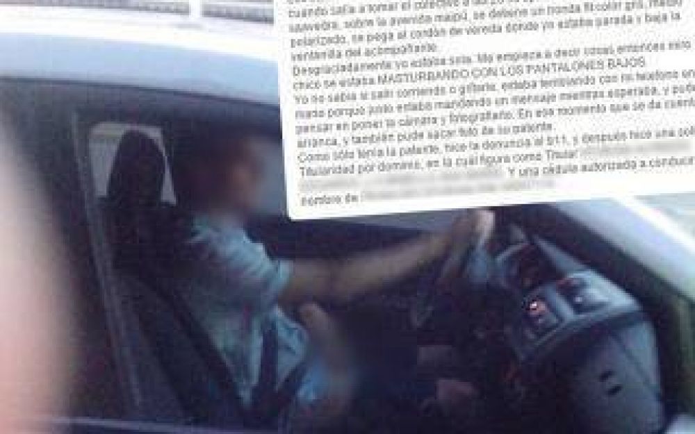 Escrachan a depravado que acosa mujeres en Vicente L�pez