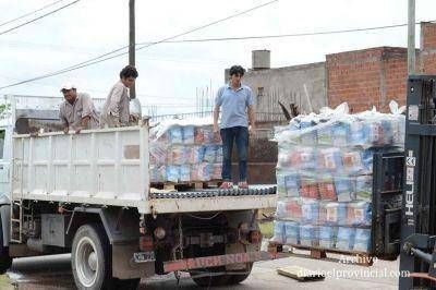 El Gobierno de la provincia dispuso ayuda a familias de Capital y La Banda