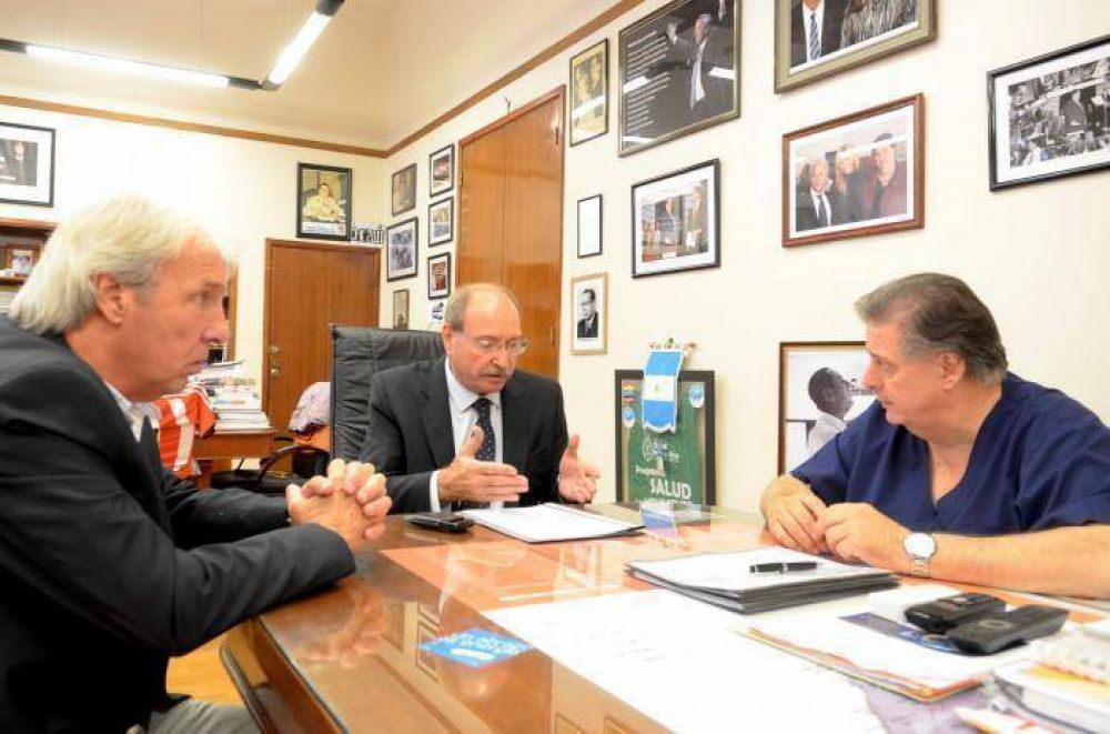 Collia se reuni� con el intendente de Chascom�s, Juan Gobbi