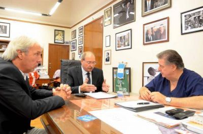 Collia se reuni� con el intendente de Chascom�s, Juan Gobbi