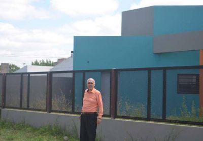 Gorosito recorri� la obra del jard�n maternal �Esperanza�