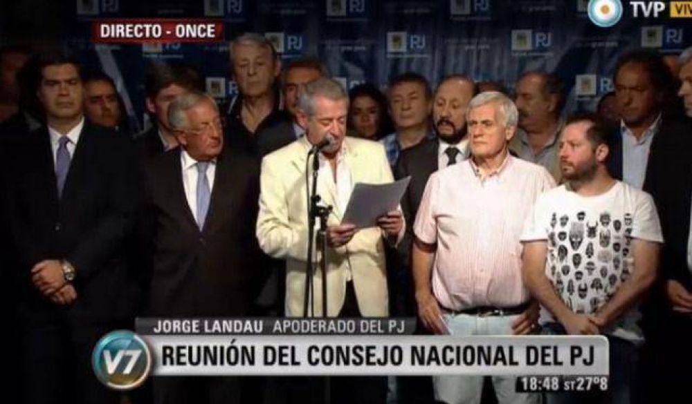 Con la presencia de U�ac, el Consejo Nacional del PJ respald� a CFK