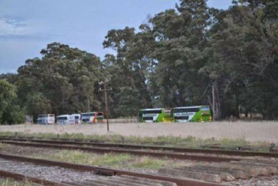 Descarril� un tren de cargas e impidi� el paso del tren 0km que ven�a a Mar del Plata 