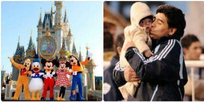 La trama secreta de los Maradona para que Diego no vaya con su nieto a Disney