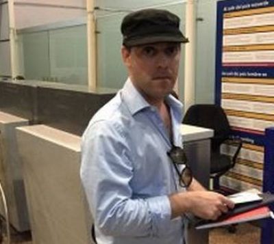 Dio la primicia de la muerte de Nisman y ayer se fue del pa�s