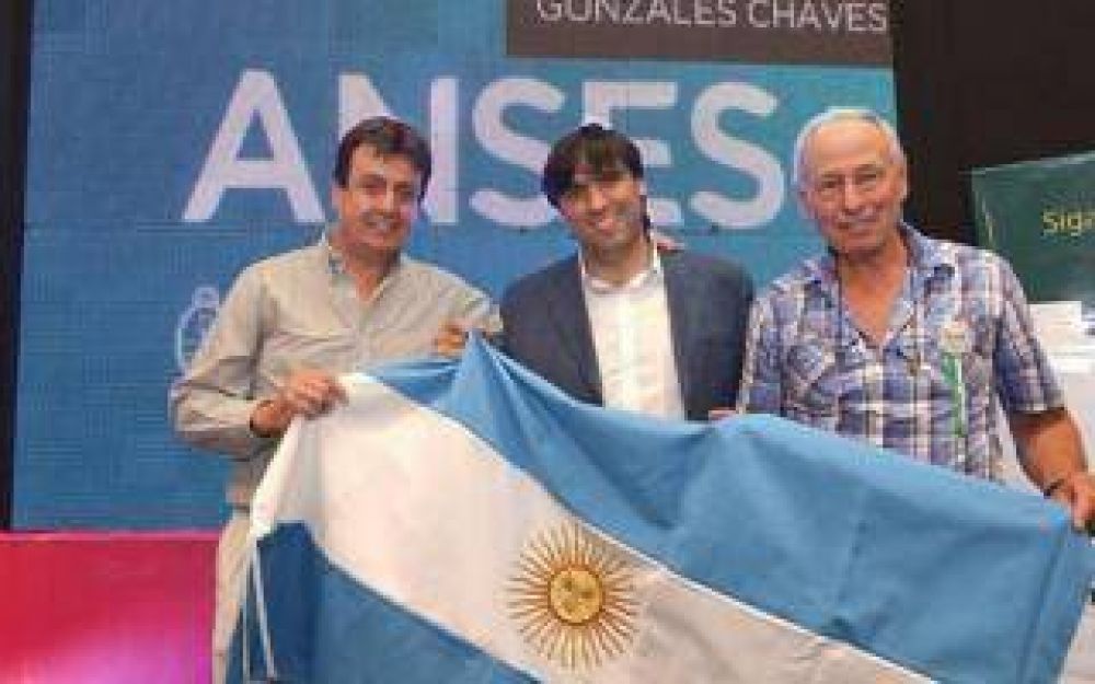 Bossio inaugur� oficina de la ANSES en Gonzales Chaves
