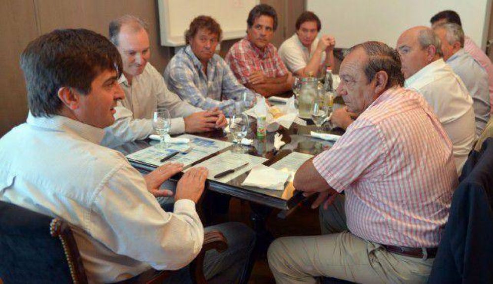 Trigo: funcionario nacional recibi� a S�nchez y entidades del agro