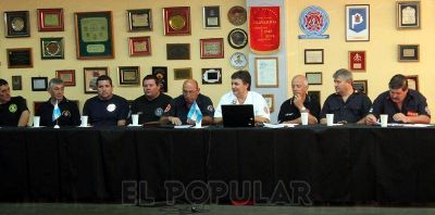 Olavarr�a fue sede de un encuentro de jefes de bomberos
