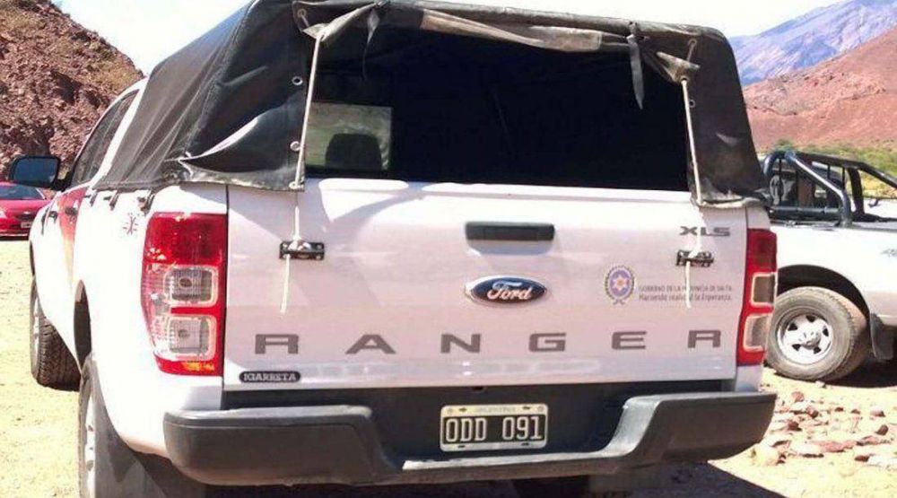 Una camioneta del Estado, �de paseo?