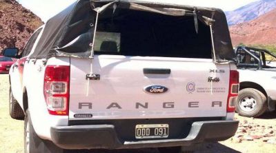 Una camioneta del Estado, �de paseo?