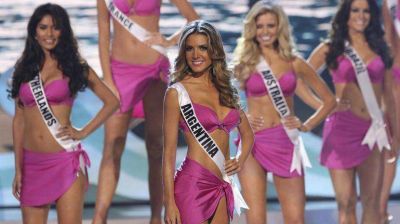 Valentina Ferrer, la argentina m�s linda, qued� entre las diez finalistas de Miss Universo