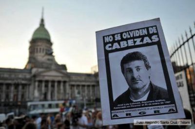 Actos en todo el pa�s a 18 a�os del asesinato de Jos� Luis Cabezas