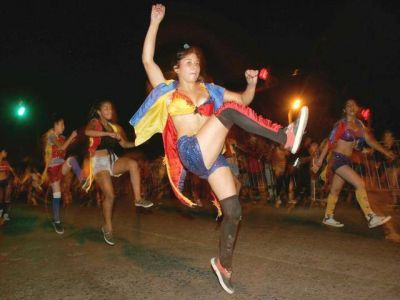 Empezaron los corsos barriales
