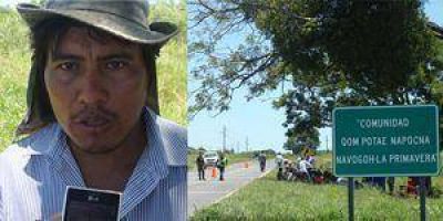Corte sobre ruta 86: originarios contin�an con los reclamos