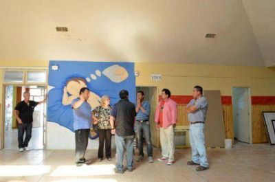 El Consejo Provincial de Educaci�n realiza refacciones en la EPP N� 46 de Rio Gallegos
