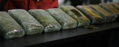 GENDARMER�A SECUESTR� M�S DE 19 KILOS DE MARIHUANA