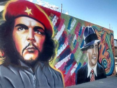 Lanzan gu�a de murales y graffitis