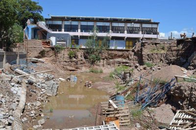 Siguen los problemas con la obra del GEPU