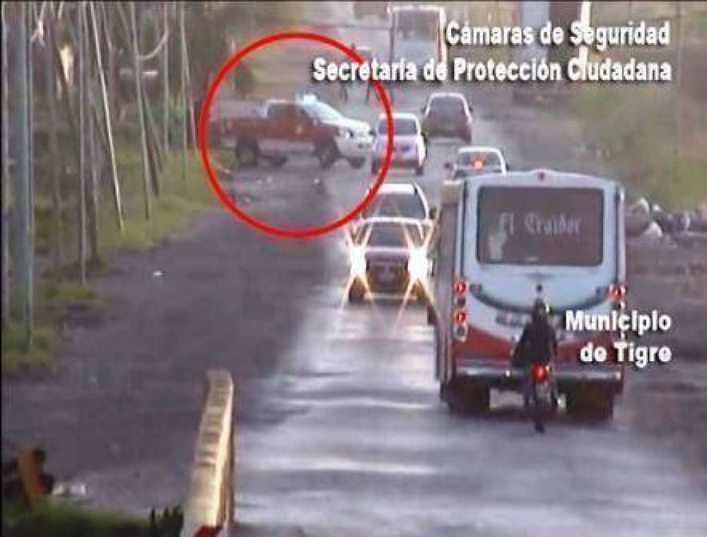 Por bot�n de p�nico en colectivo en Tigre detiene a un pasajero agresivo 