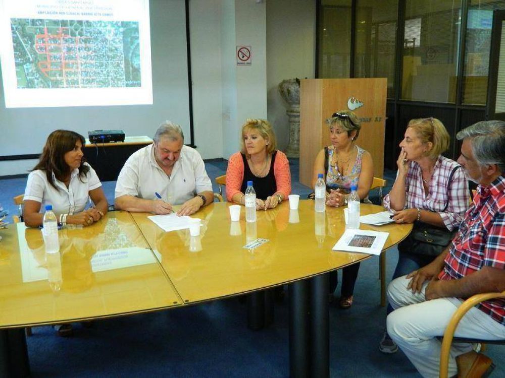 OSSE confirm� ofertas econ�micas para ampliar la red cloacal en Alto Camet 