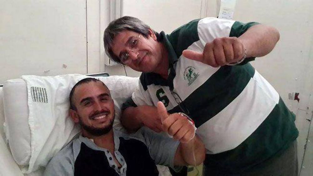 Lucas �vila dice que no conoce al remisero sospechado de haberle pegado con un ca�o