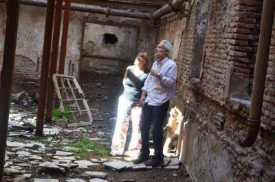 Durango y Garc�a recorrieron obras en el Molino Werner