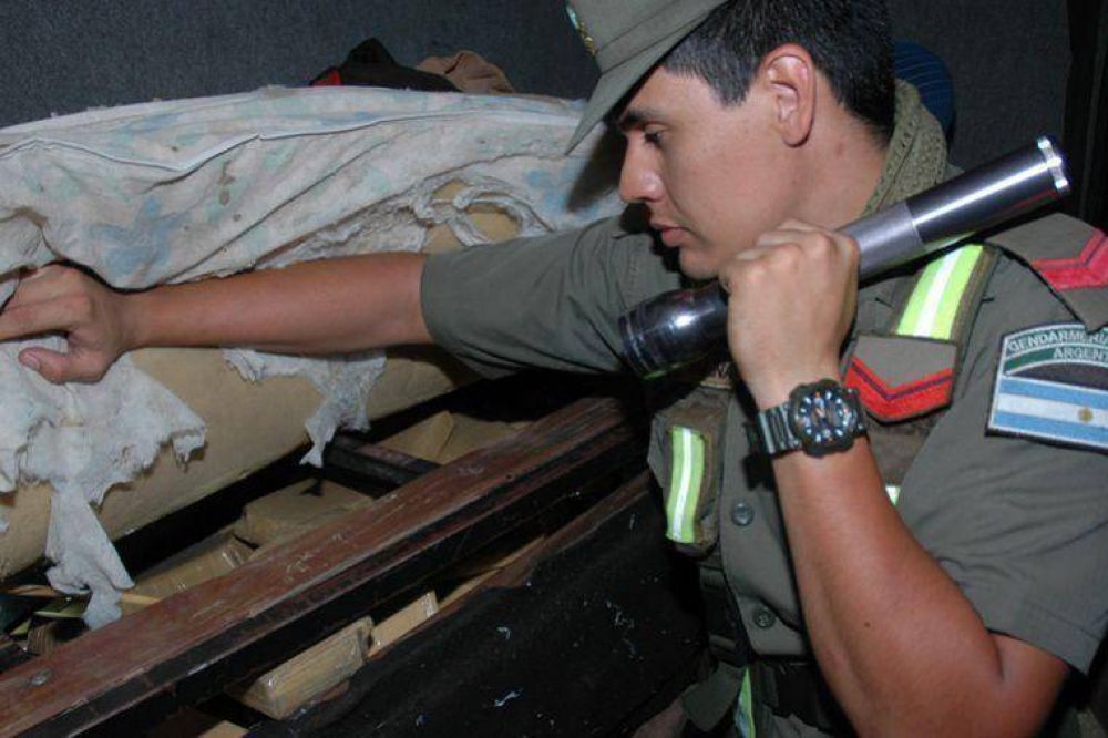 Gendarmer�a incaut� m�s de 300 kilos de marihuana en Santa Fe y Corrientes