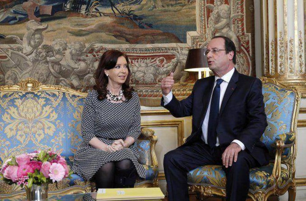 A trav�s de una carta, Hollande agradeci� a CFK su apoyo tras los atentados