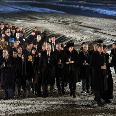 Auschwitz: el eco de un grito de liberaci�n que cumpli� 70 a�os