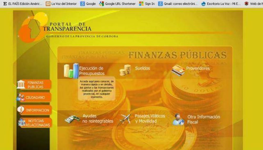 Presupuesto cordob�s es el m�s transparente