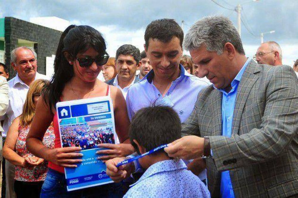 Entregar�n 40 viviendas de los planes Progreso y Sue�os en La Toma