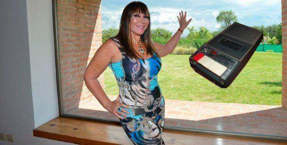 Moria Cas�n habl� de su audio: 