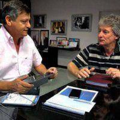 Peppo y Sager avanzaron en gestiones para Puerto Tirol