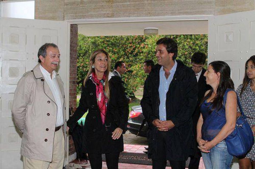 La ministra Dbora Giorgi visit el Parque Industrial Villa Flandria