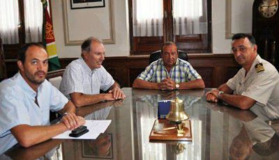 S�nchez recibi� al nuevo jefe de Prefectura Quequ�n