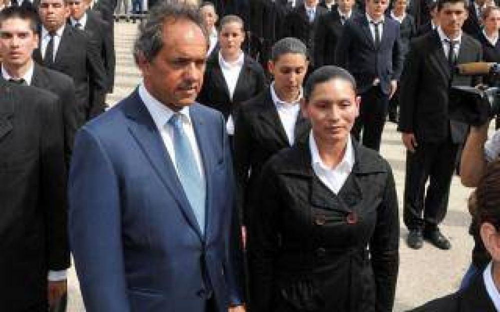 Scioli en Quilmes: 